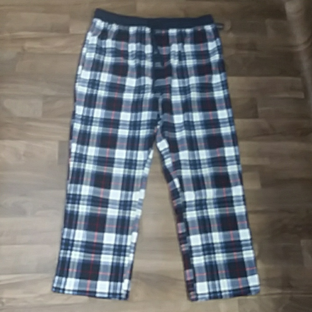 Nautica Men's Sueded Fleece Pajama Pants 2 Pack - Picture 2 of 3